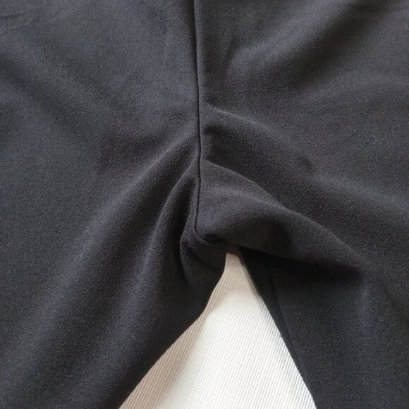 Soho Apparel Black Decorative Tied Belt Straight Leg Dress Pants Women's Medium - Picture 12 of 12